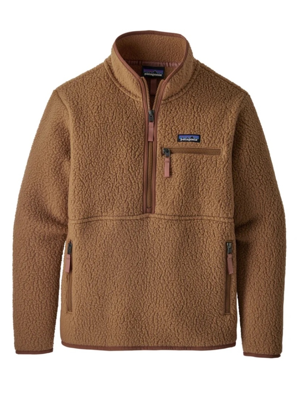 Patagonia Women’s Retro Pile Marsupial Fleece Beech Brown M